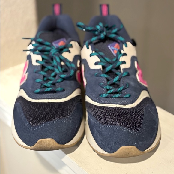 New Balance 997H Womens Shoes 11 Cordura Navy Blue Pink CW997HOC - Picture 6 of 9